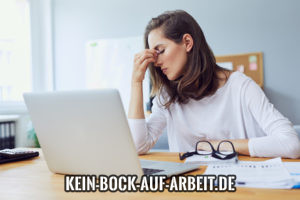 Keine Lust zu arbeiten