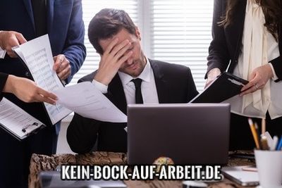 Unmotiviert bei der Arbeit
